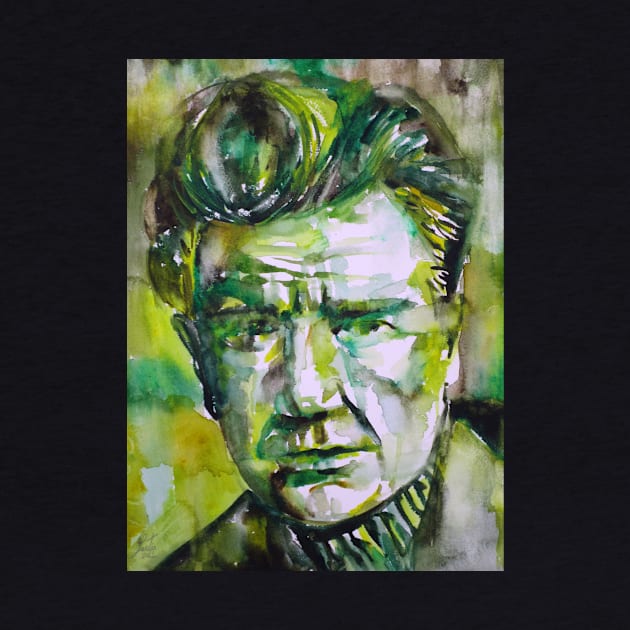 EMIL CIORAN watercolor portrait .3 by lautir